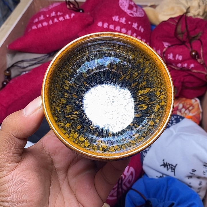 茶盏建盏喝茶主人杯茶杯