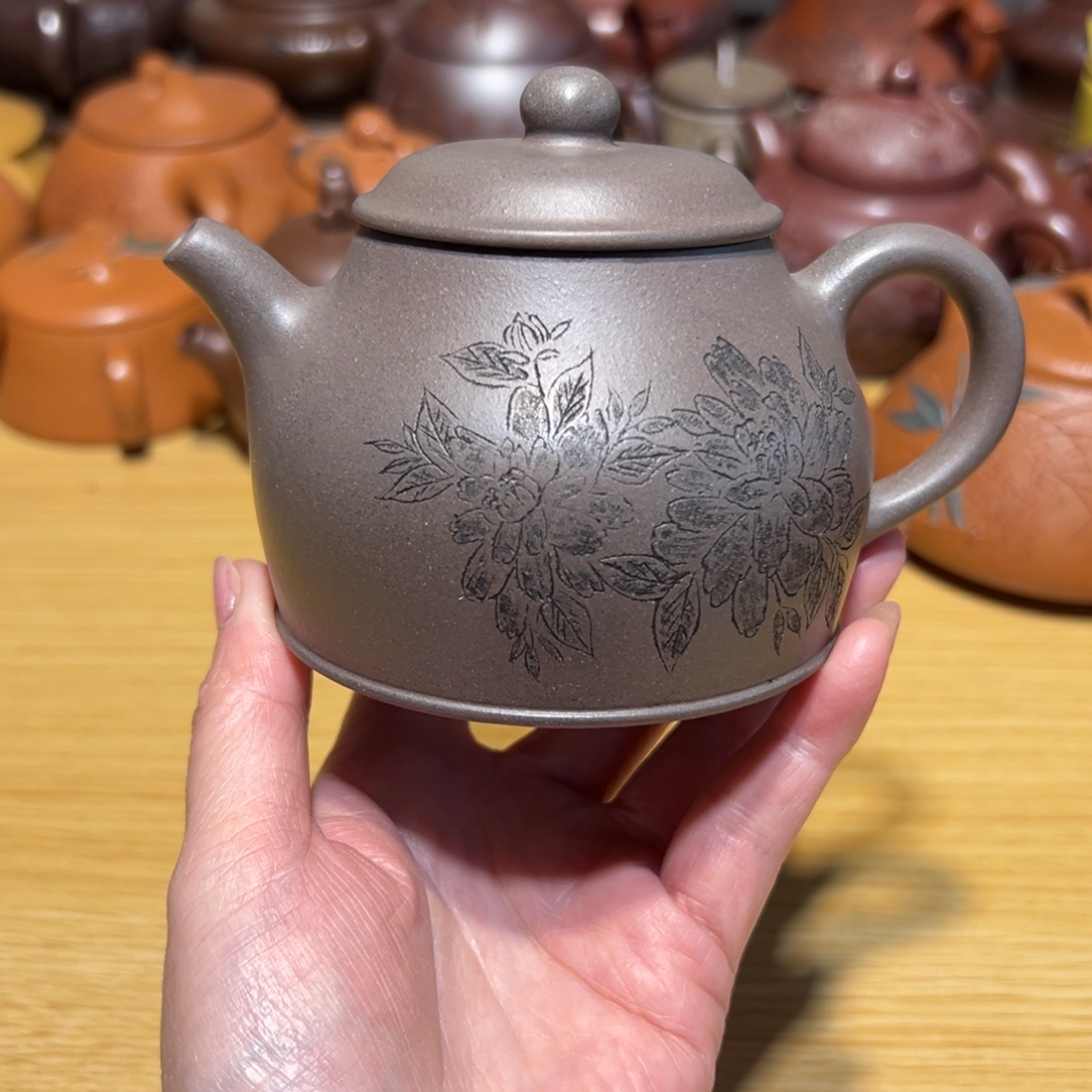 茶壶紫砂宜兴紫砂原矿紫砂220