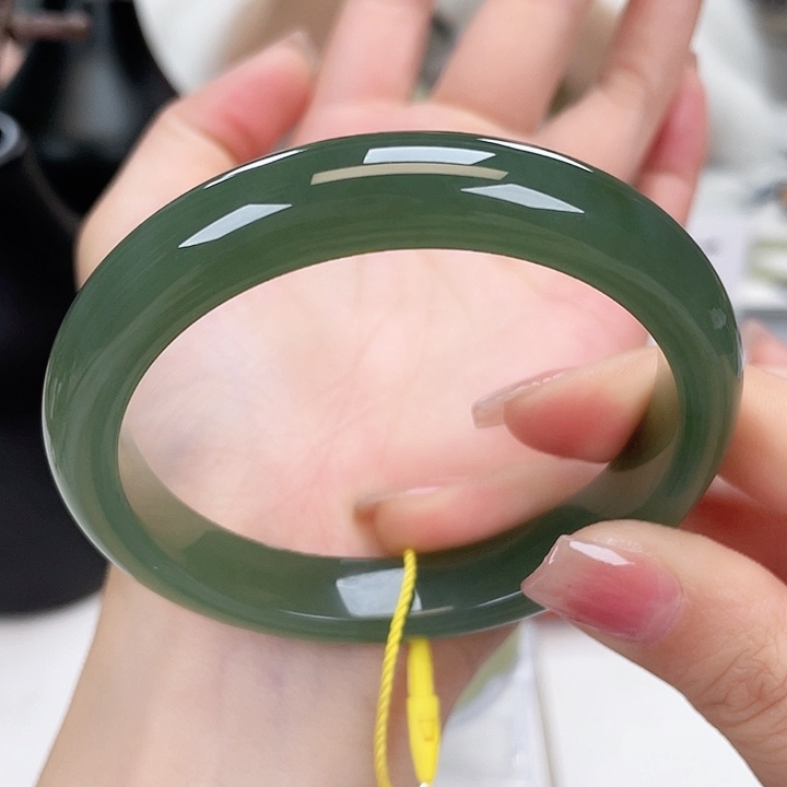 和田玉手镯5960未镶嵌