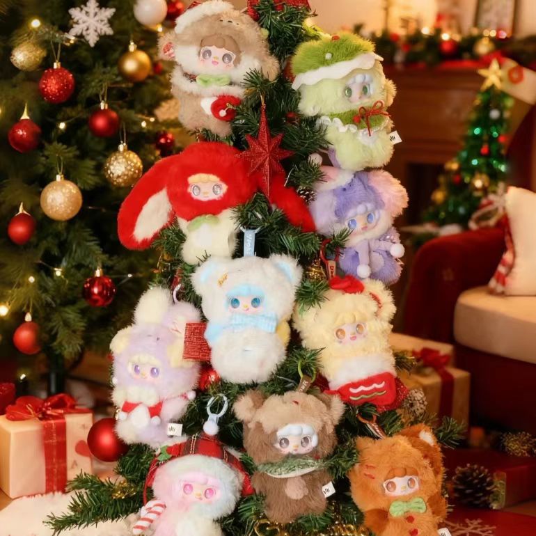 [平拆】yooki氧氧圣诞叮叮当毛绒盲盒