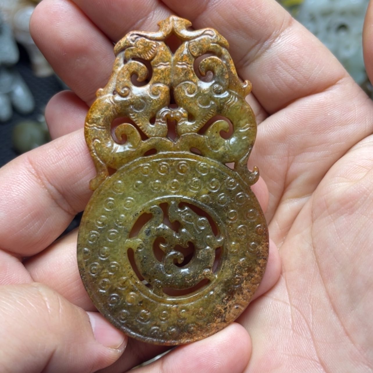 【闪购商品】和田玉（糖玉）挂件未镶嵌