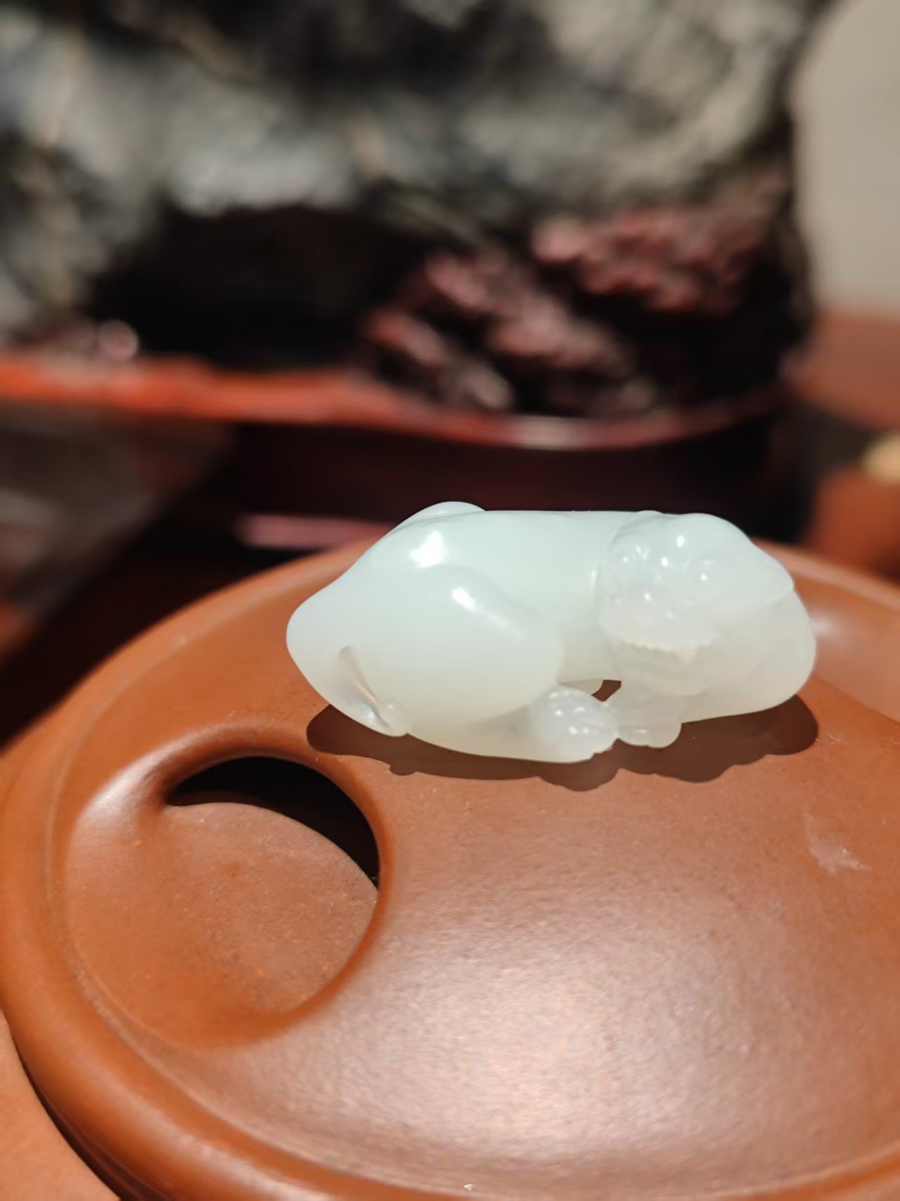 和田玉挂件 貔貅