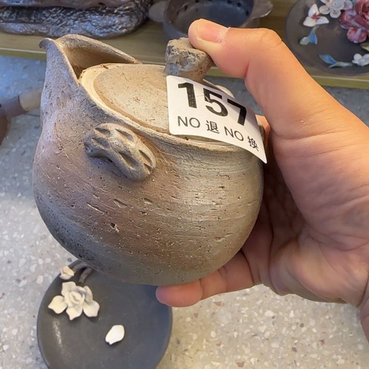 粗砂茶壶柴烧新品福利多多
