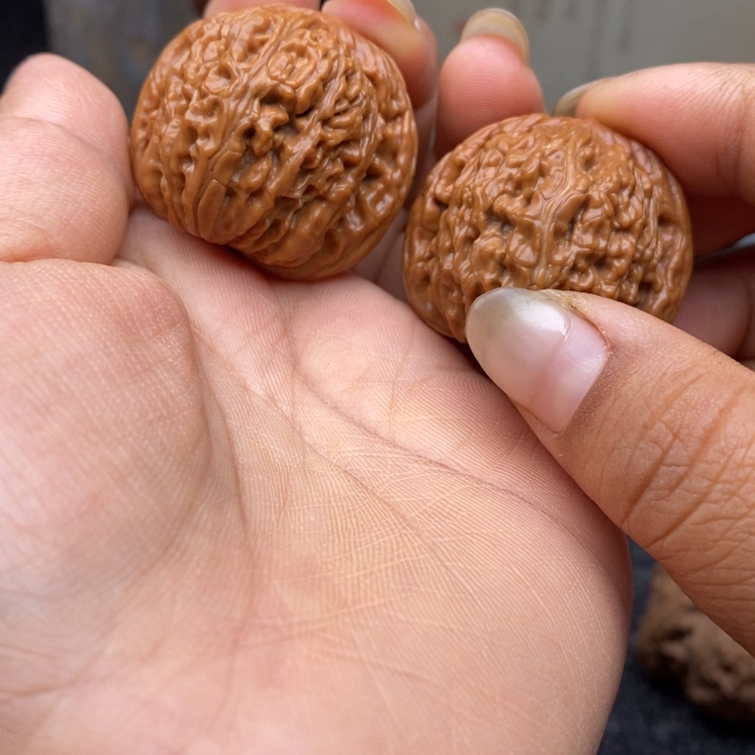 文玩核桃把件34汉高楼