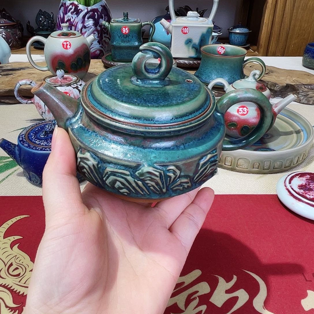 壶禹州钧瓷艺术作品