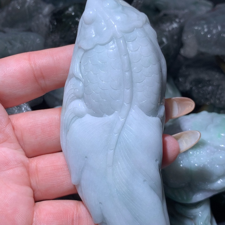 翡翠未镶嵌颈饰保真天然A货翡翠