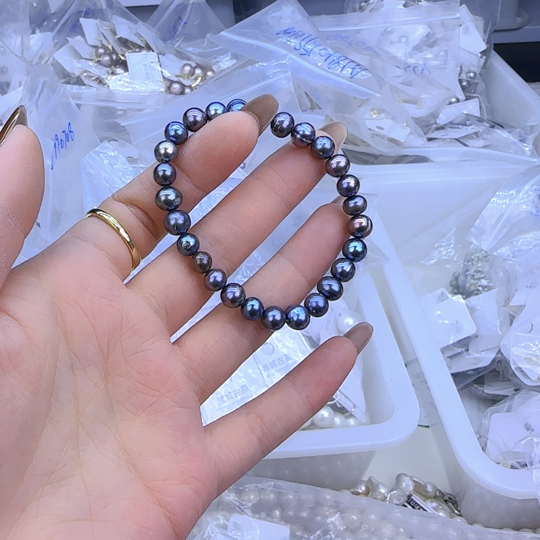 未镶嵌420淡水珍珠L****~