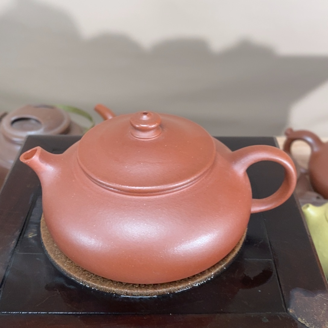 紫砂茶壶高端160cc清水泥寒江