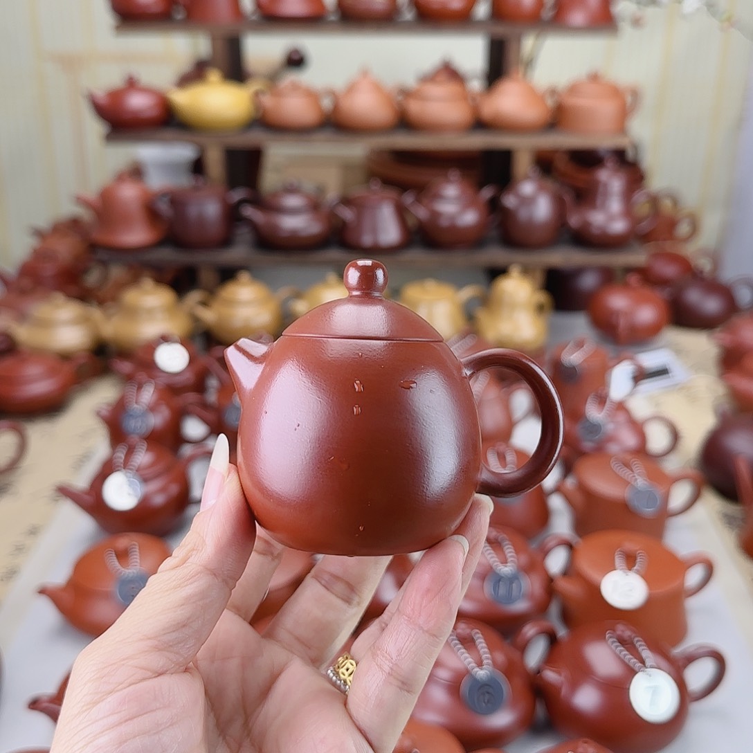 圣***鏻紫砂茶壶小龙蛋壶50-60