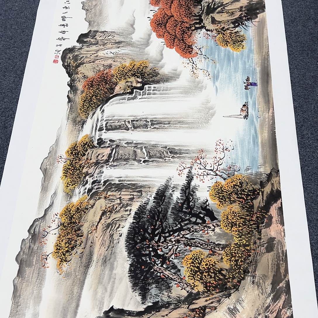 国画事事顺心如意万事如意