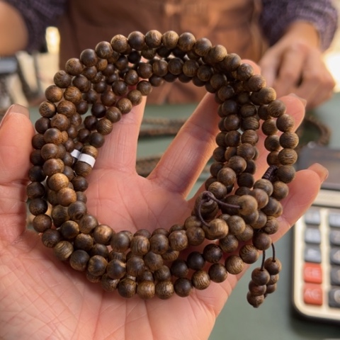 沉香手串装勺子13克卡0.6多样性发1条