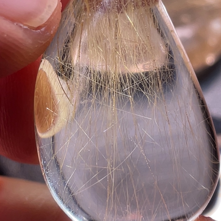 成***林颈饰未镶嵌发晶钛