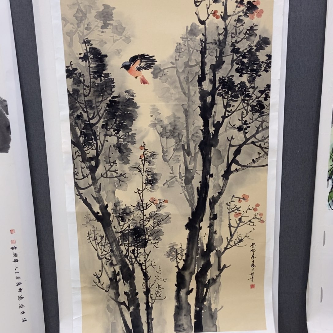 国画手写手绘作品123