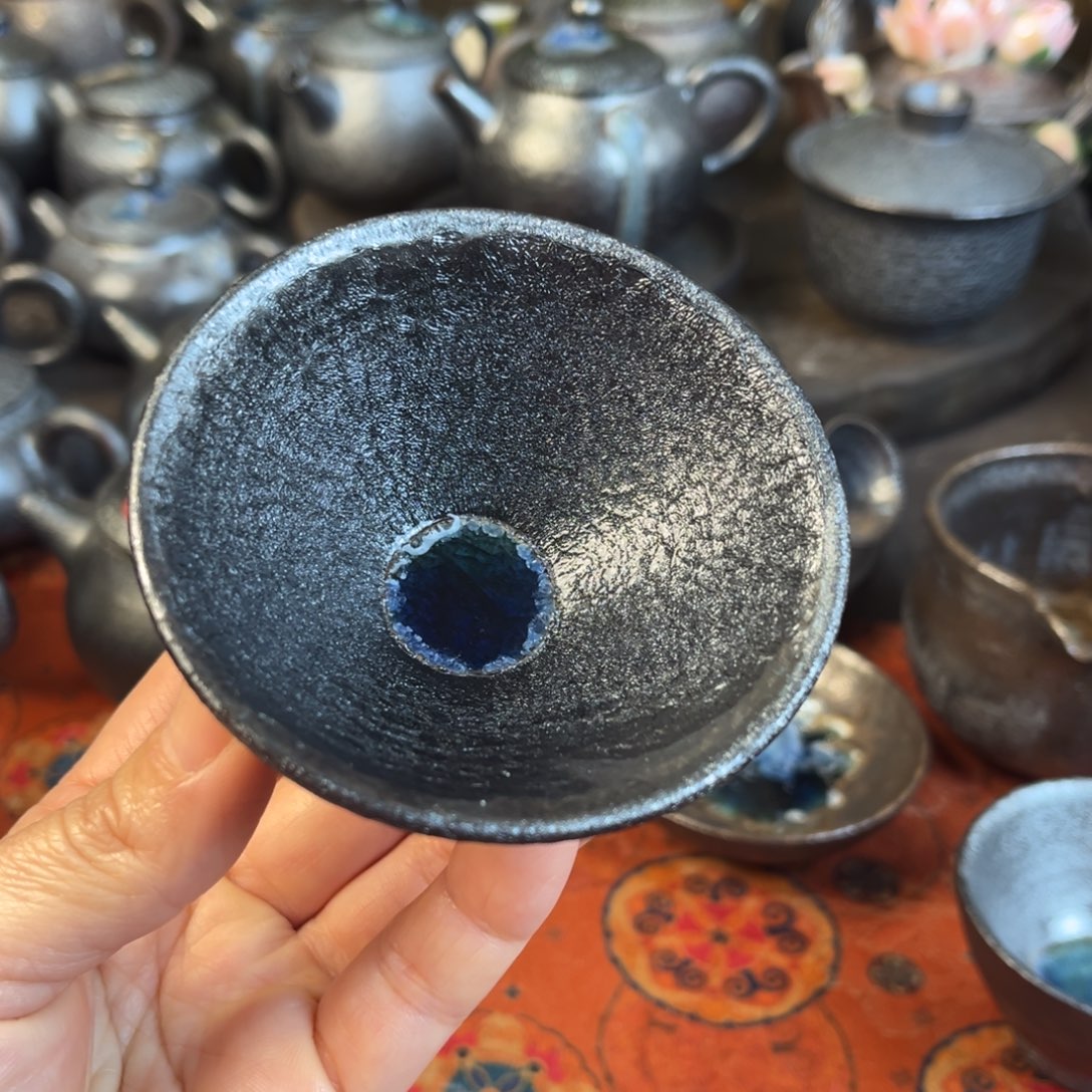 辣***辣柴烧茶器主人杯杯柴烧