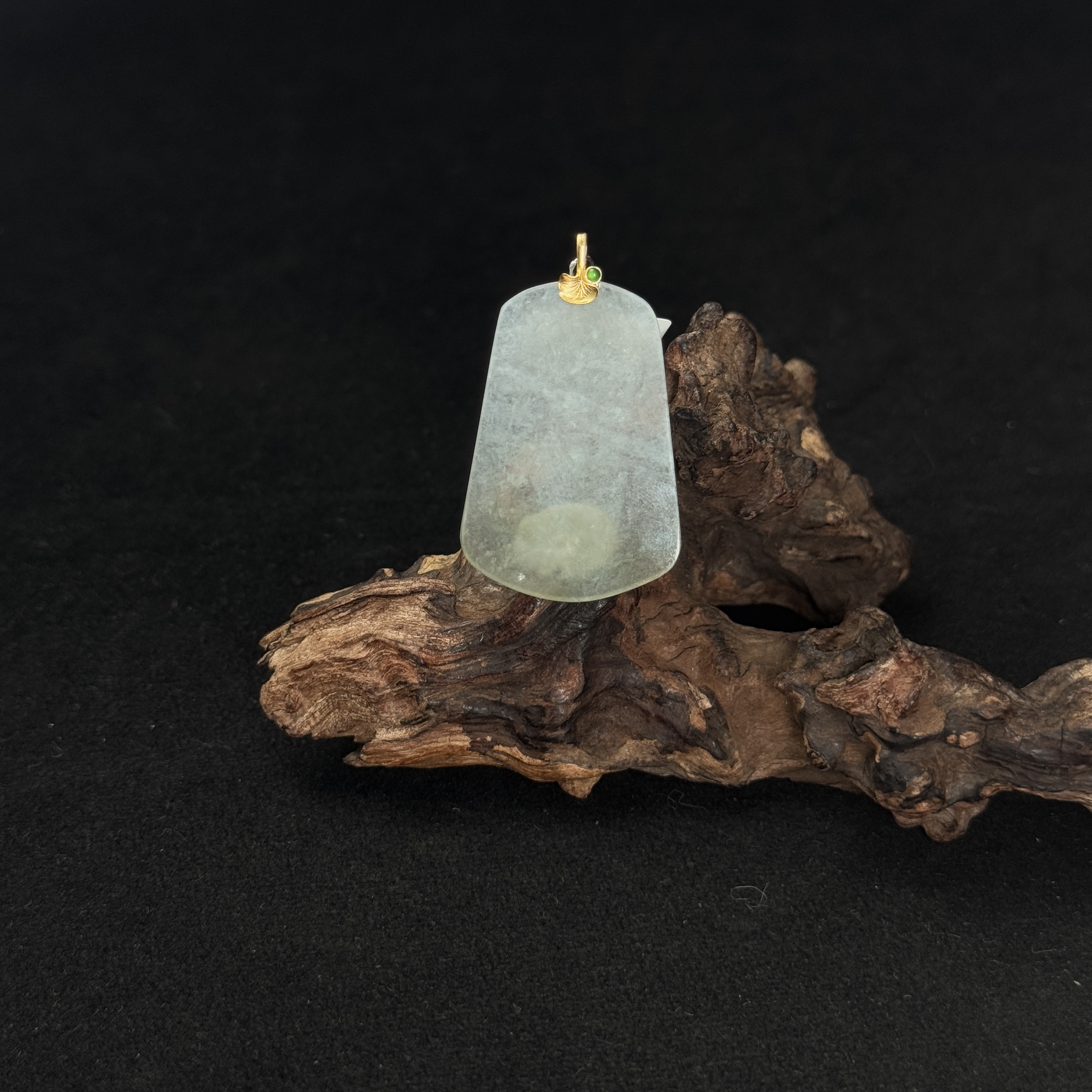 【诚翠拍品第一百一十九期午】翡翠23吊坠LLXZ0042金