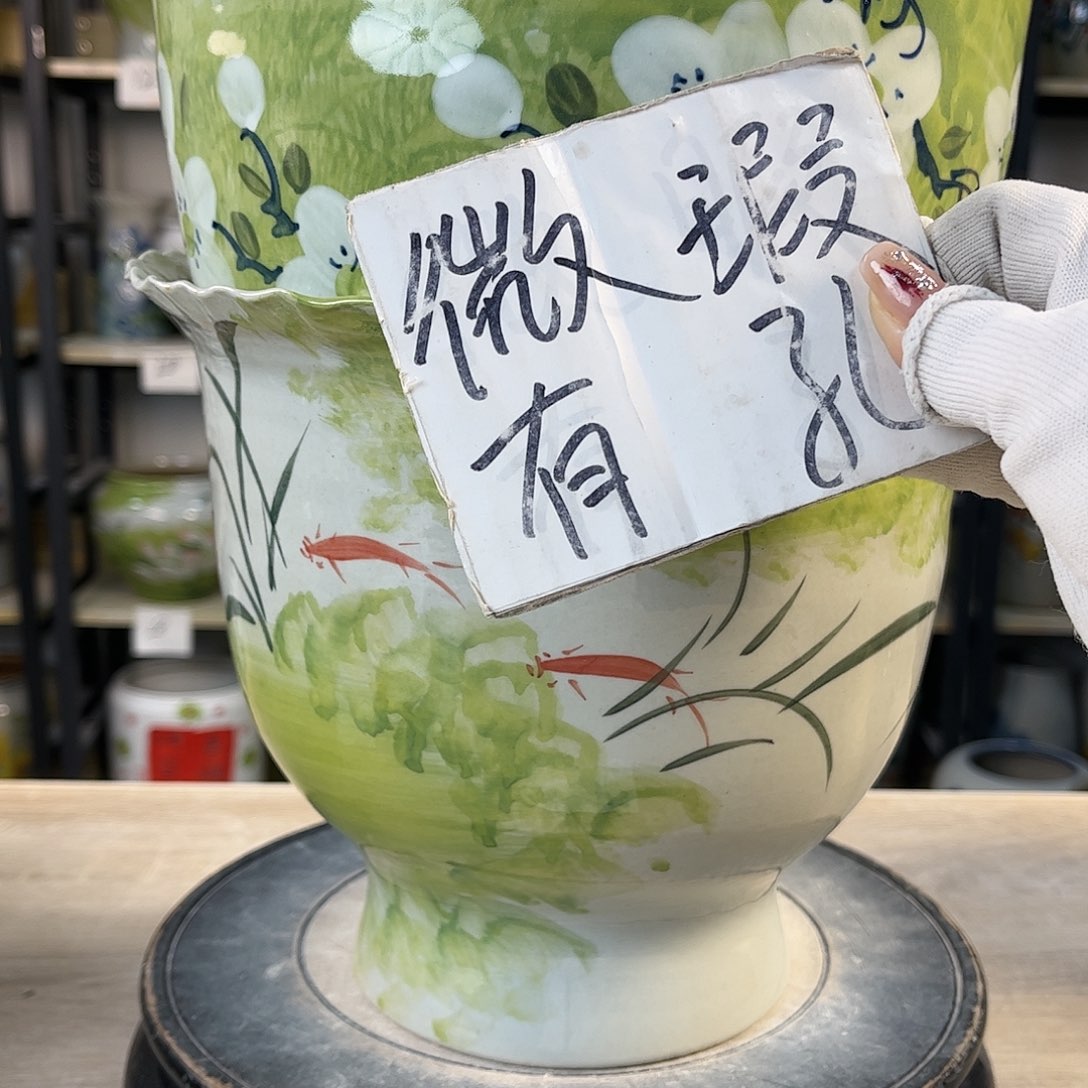 罐R****y6xc景德镇陶瓷花盆