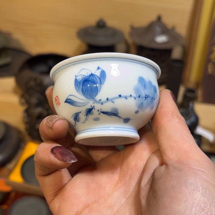 陶瓷中古工艺品摆件