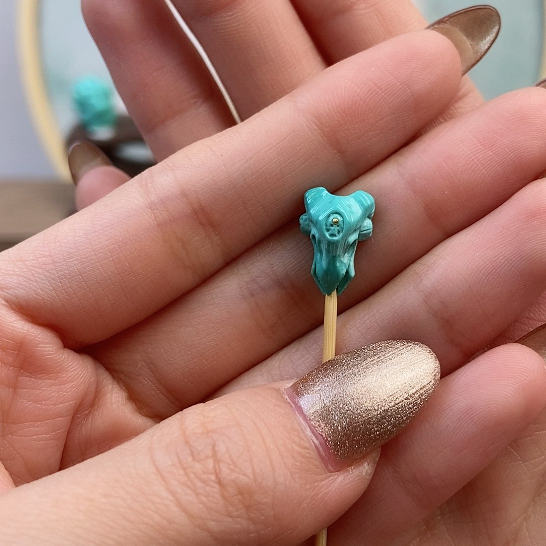 绿松石配饰未镶嵌