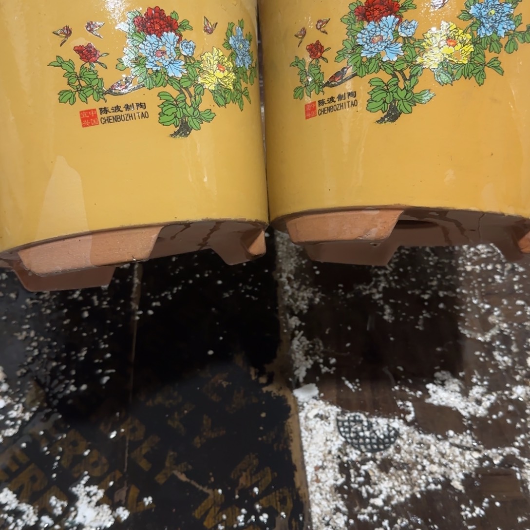 紫砂花盆口径17.13口径