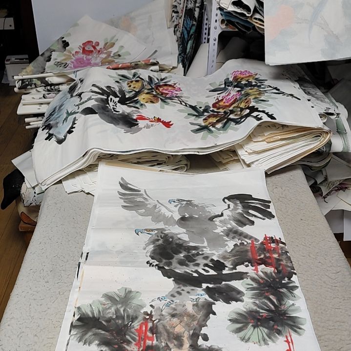 国画落款卡章后台备注