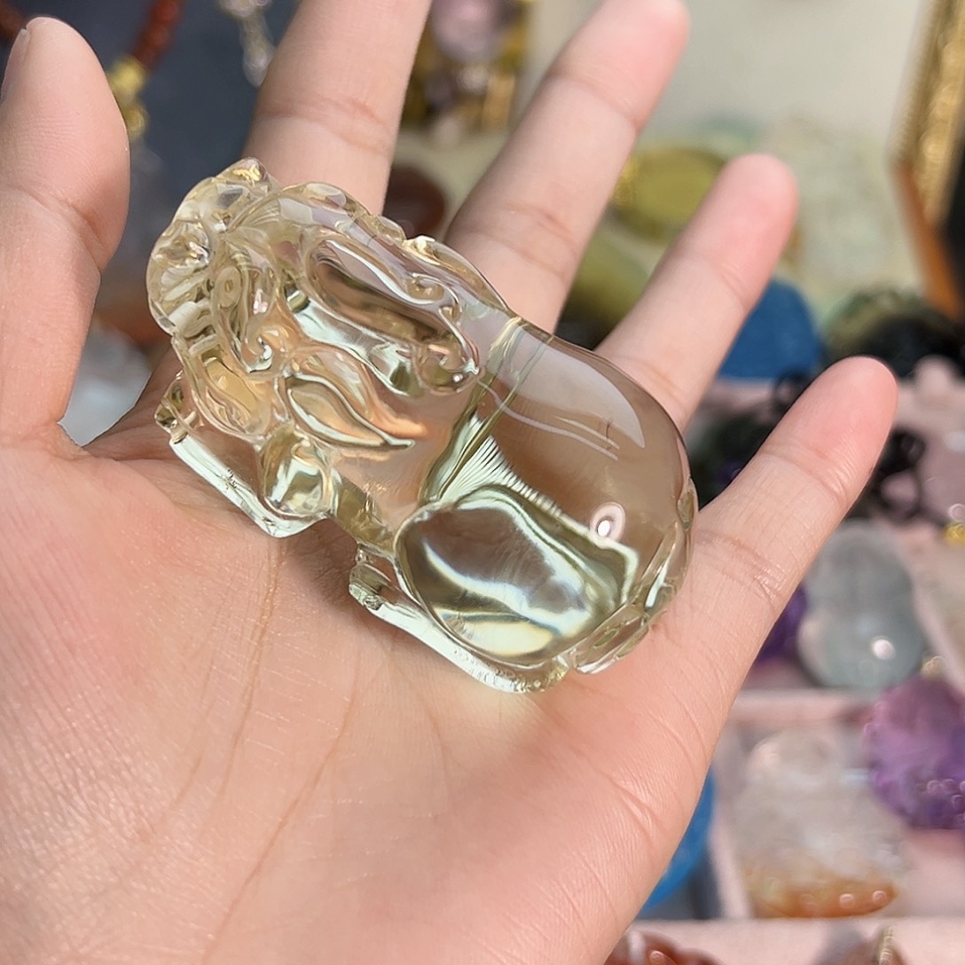 水晶颈饰未镶嵌川***了水晶