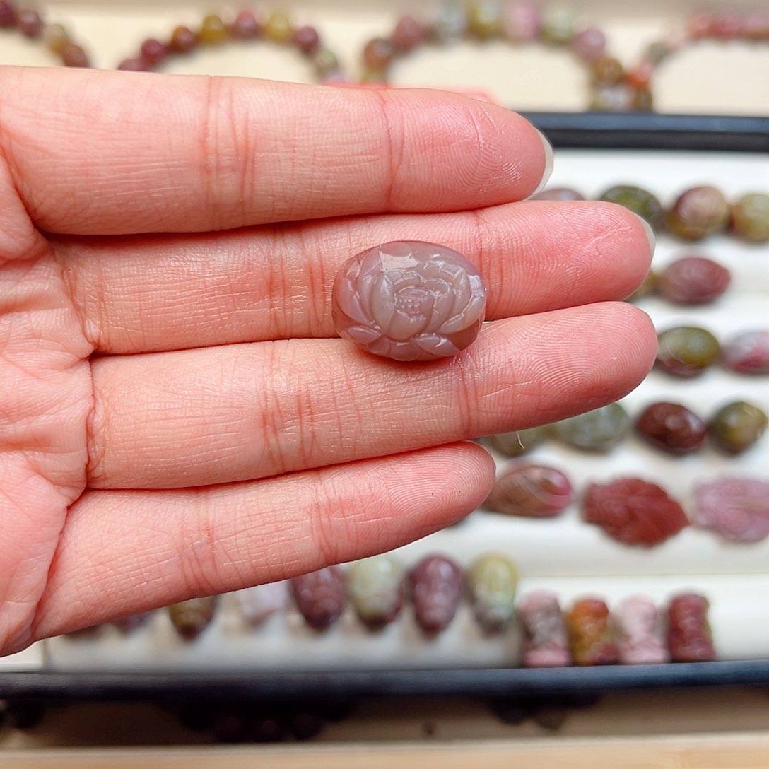 玛瑙/玉髓珠宝半成品未镶嵌