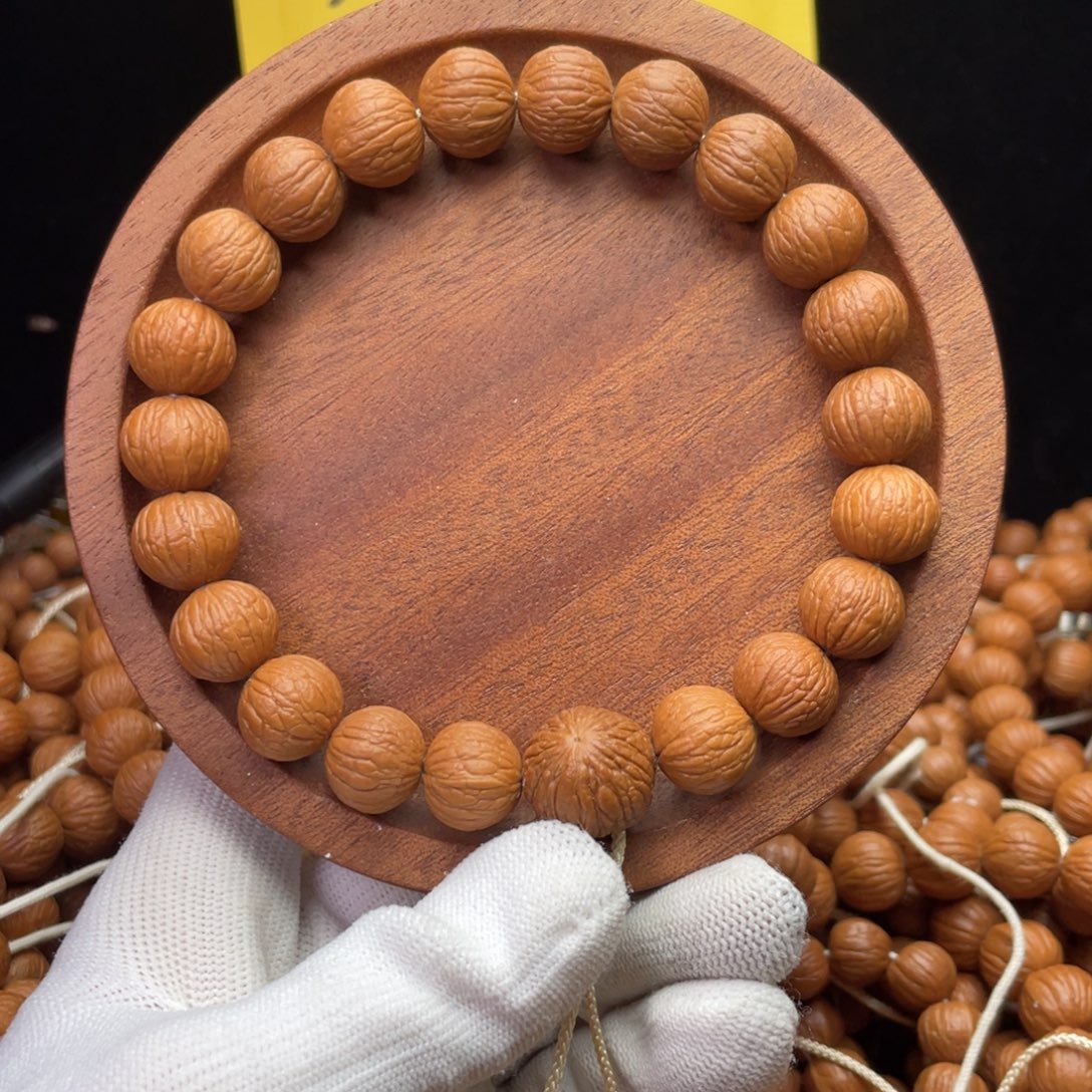 手串猴头核桃凤羽手持13同