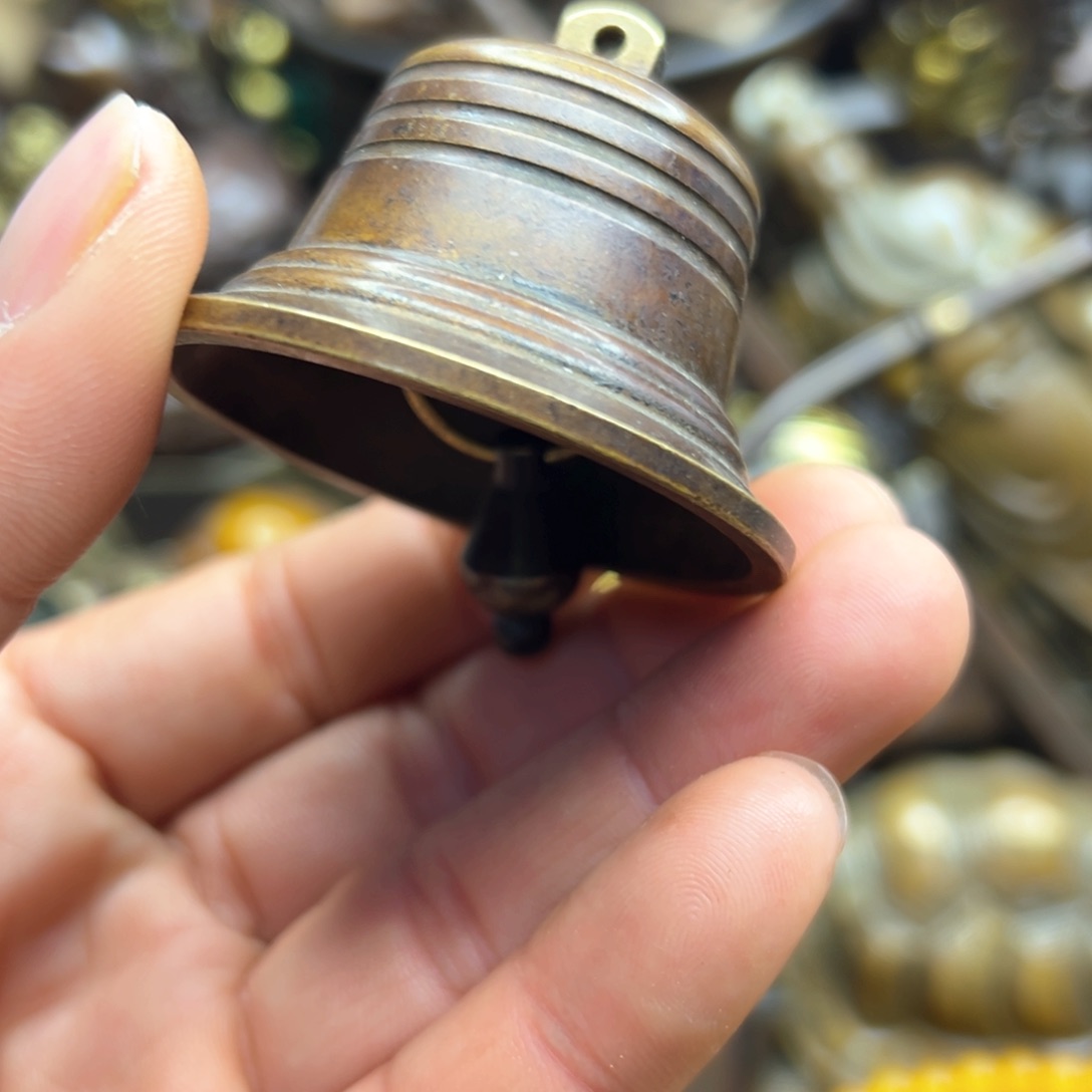 铜摆件欢迎欢迎你