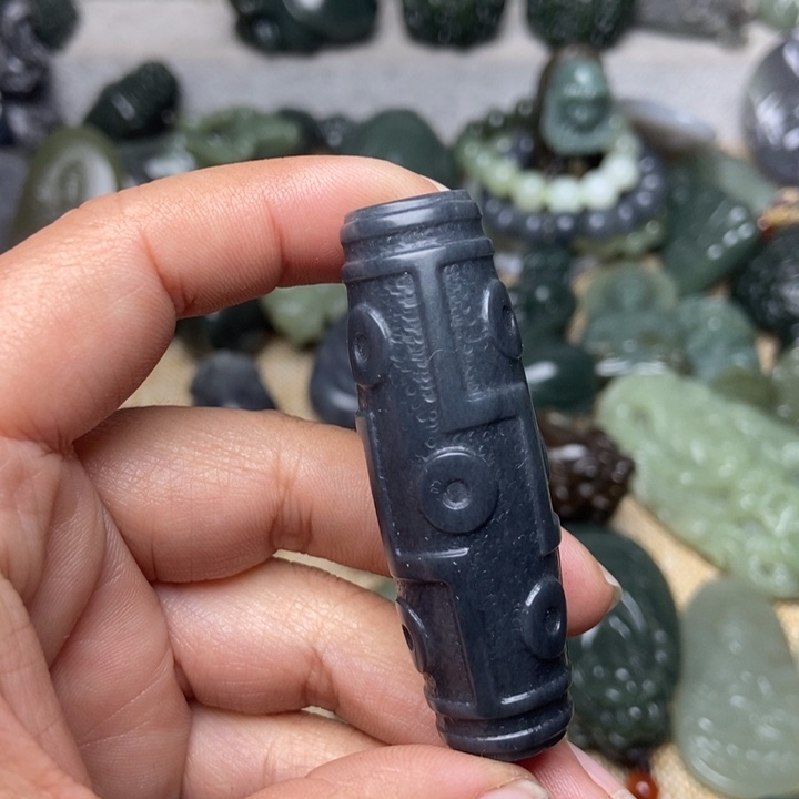 和田玉和田玉未镶嵌九*