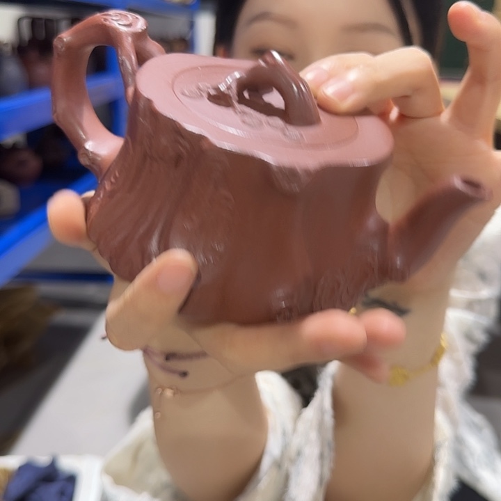 宜兴紫砂团团紫砂精选紫砂壶