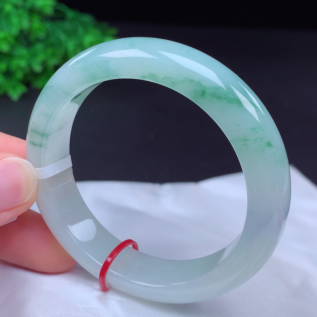 翡翠未镶嵌手镯53圈口685003