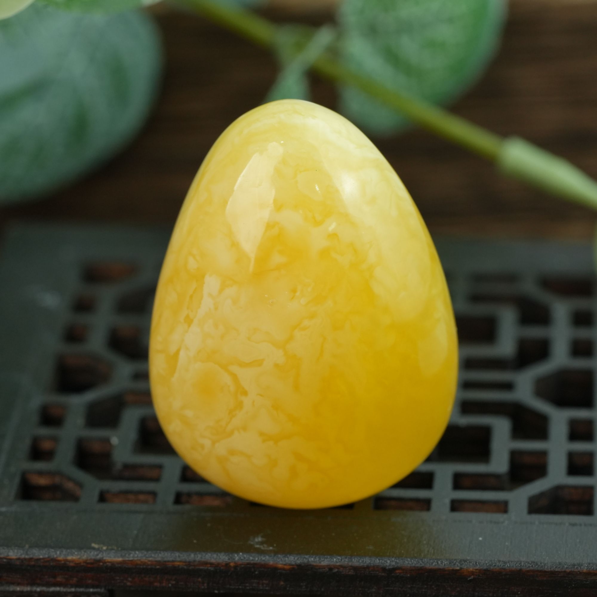 【小北好物】蜜蜡水滴吊坠带绳【多样性发一件】-QH246X87