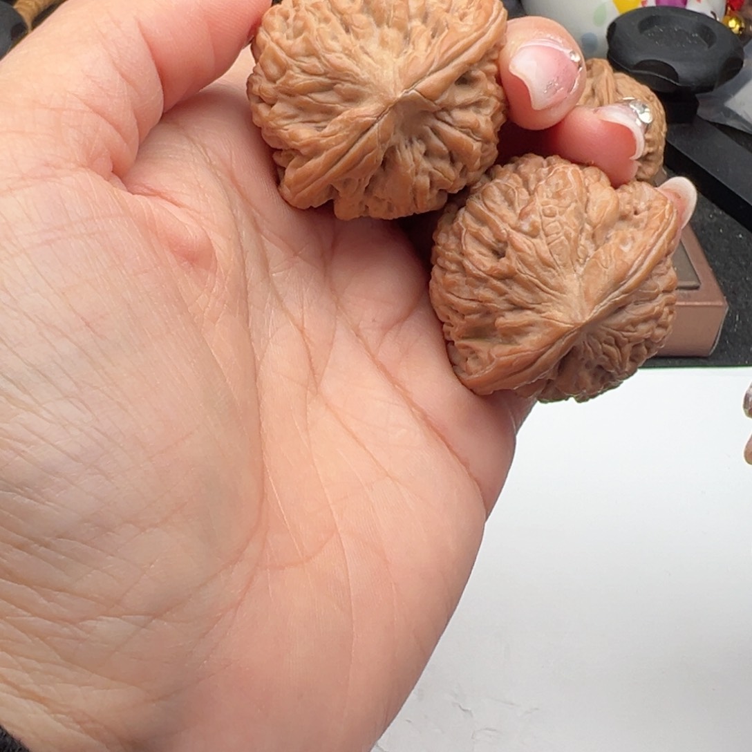 文玩核桃把件莲花41