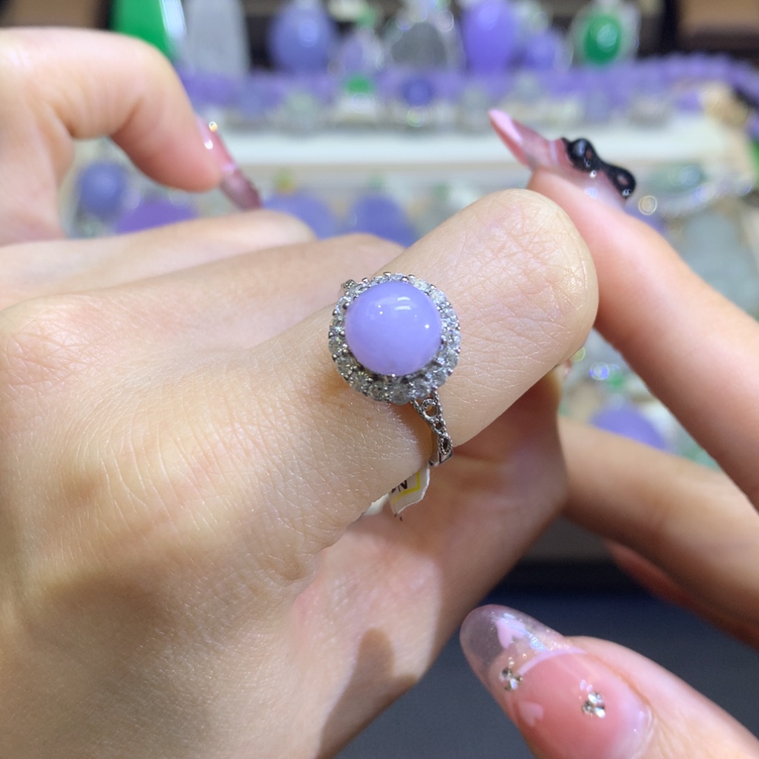 翡翠颈饰银S925镶嵌翡翠