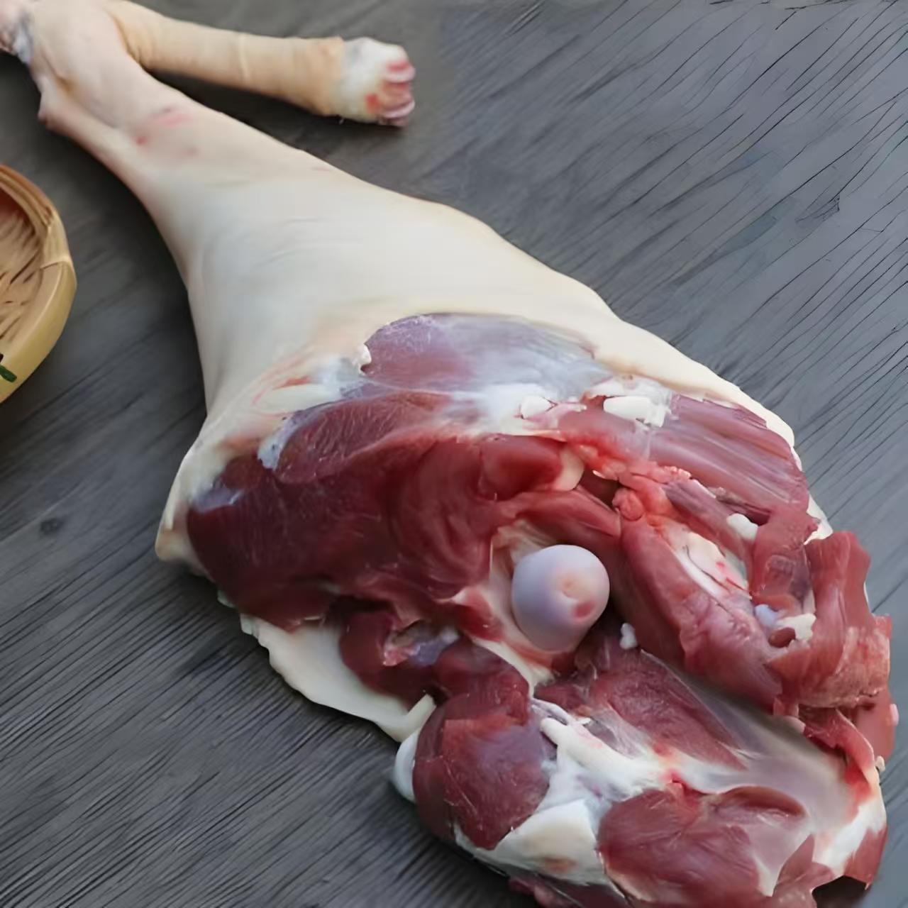 砀山农村散养土山羊前羊腿【坏单包赔，顺丰包邮】