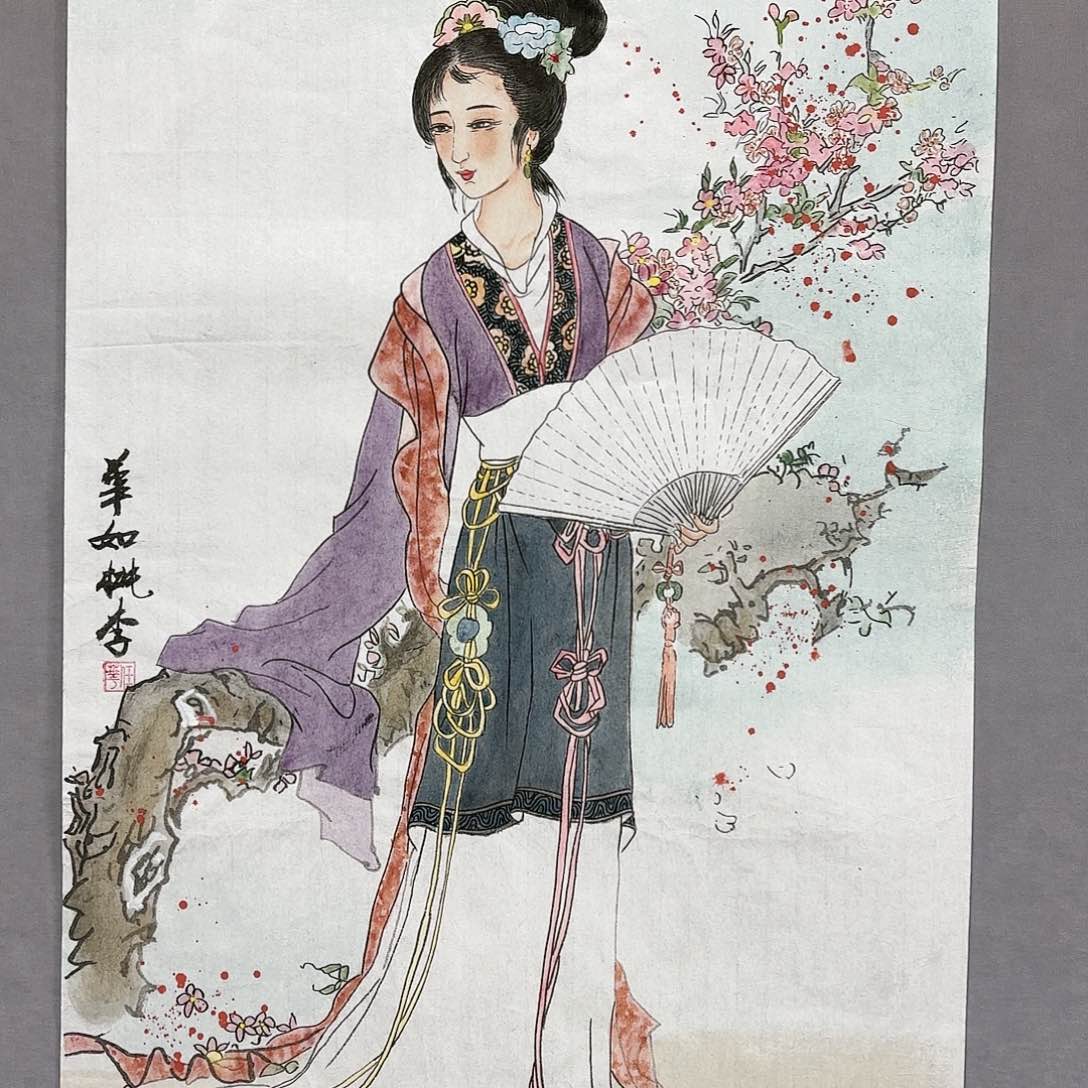 国画国画纯手绘作品请放心去藏