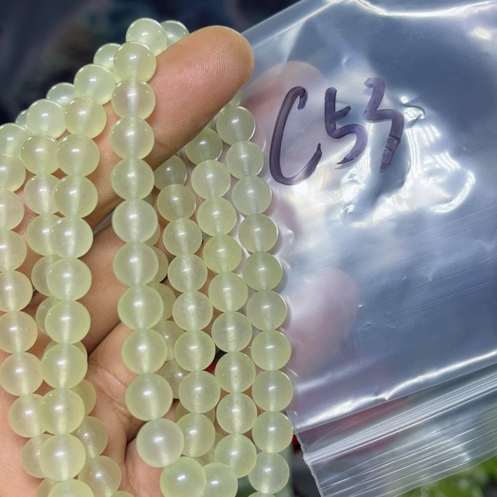 蛇纹石玉项链未镶嵌刘**瑞