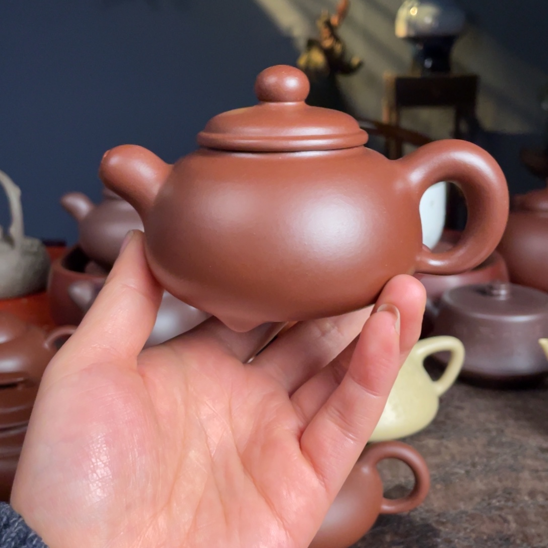 当***材紫砂茶壶陈小平18597