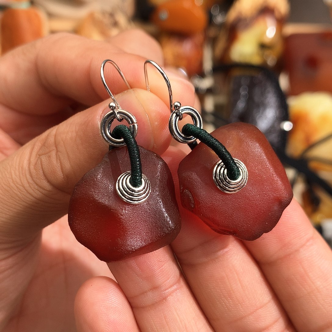 蜜蜡裸石未镶嵌你