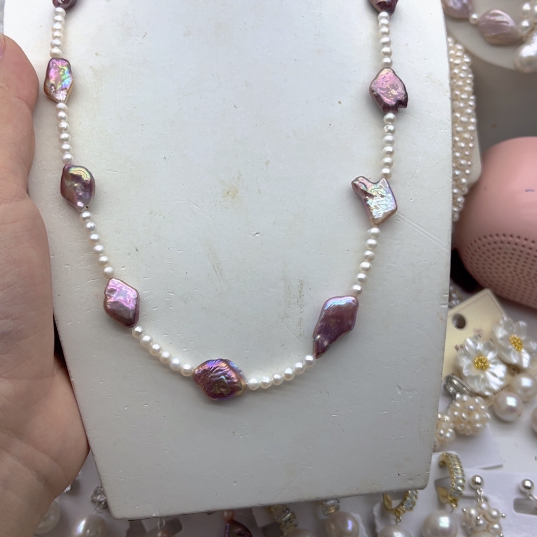 未镶嵌淡水珍珠颈饰