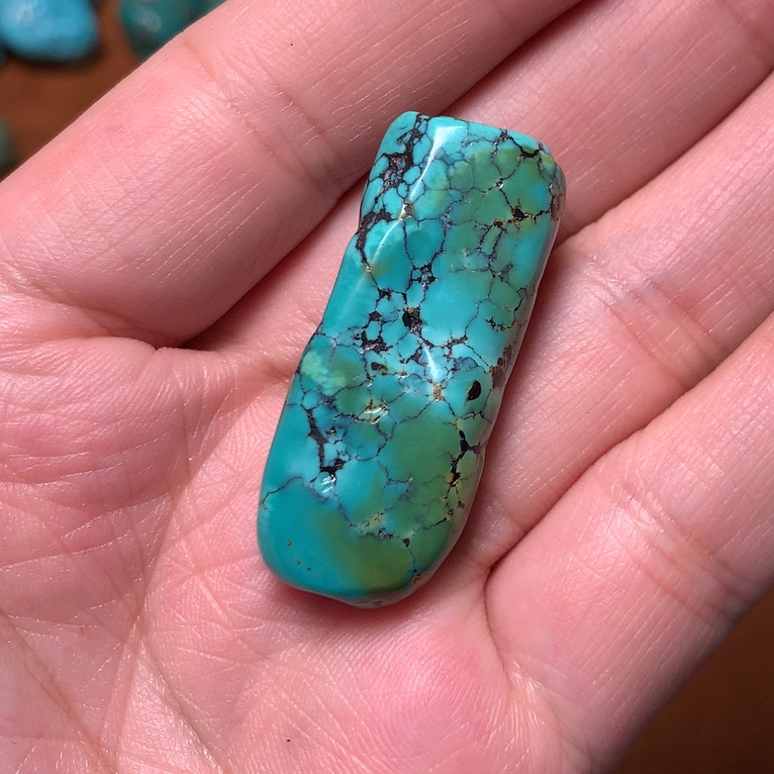 我***^绿松石未镶嵌珠宝奇石