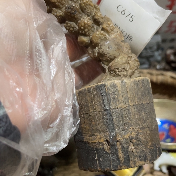 渔***厨瓷片c675工艺品222