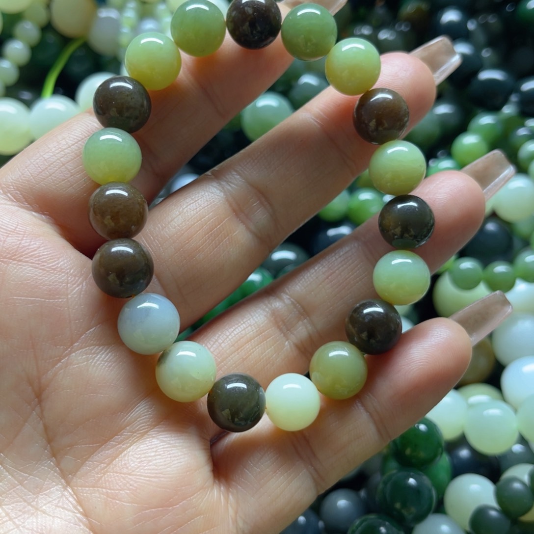 和田玉手链未镶嵌