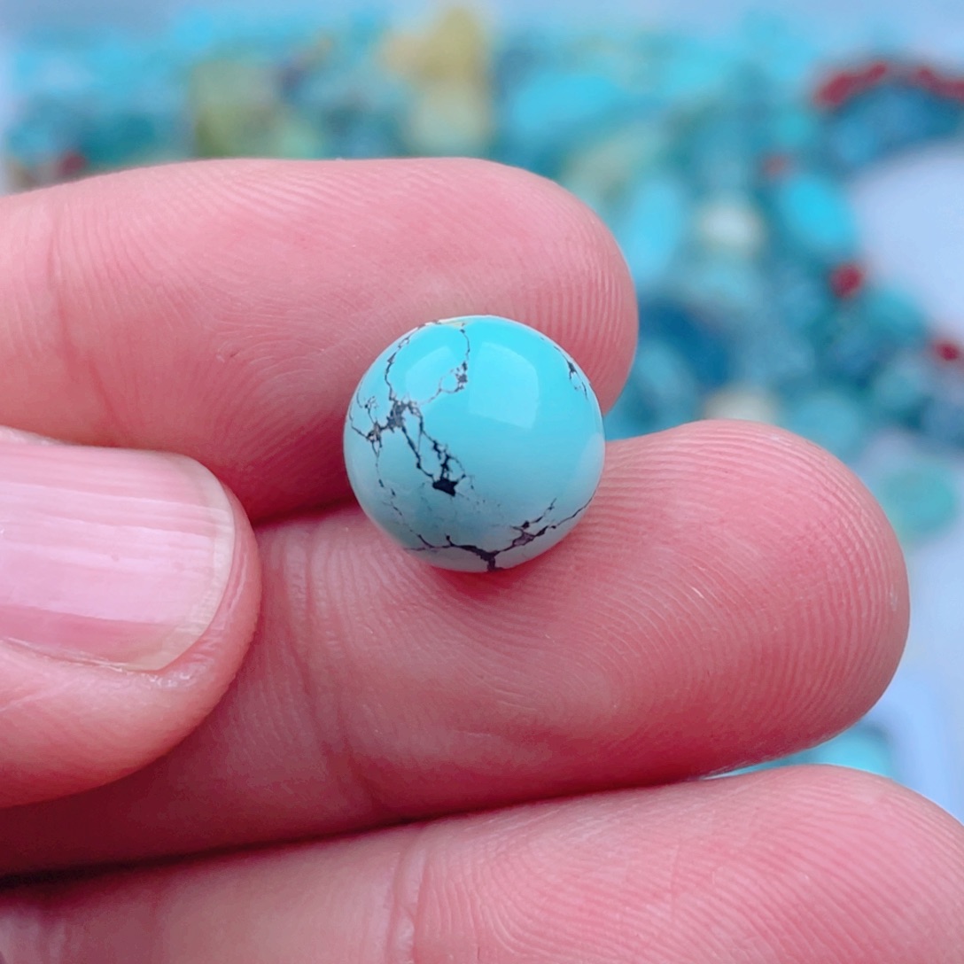 未镶嵌绿松石珠宝奇石