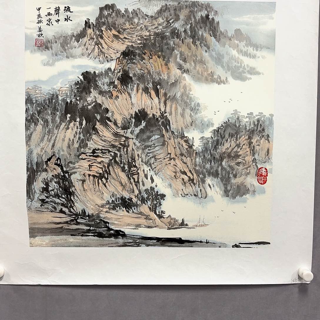 国画国画纯手绘作品请放心去藏