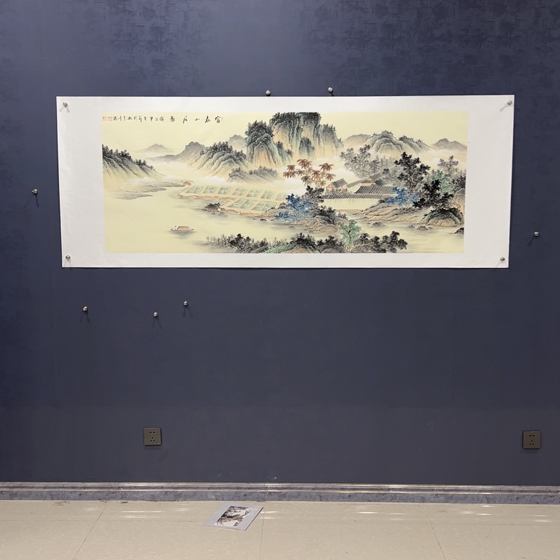 国画老*李川浦老师作品一张