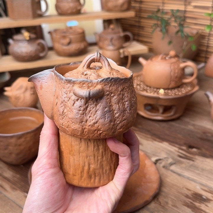 原矿老岩泥茶器系列