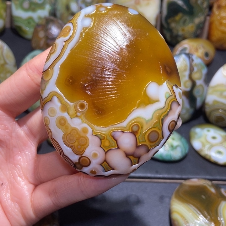 【闪购商品】未镶嵌玛瑙/玉髓珠宝奇石o