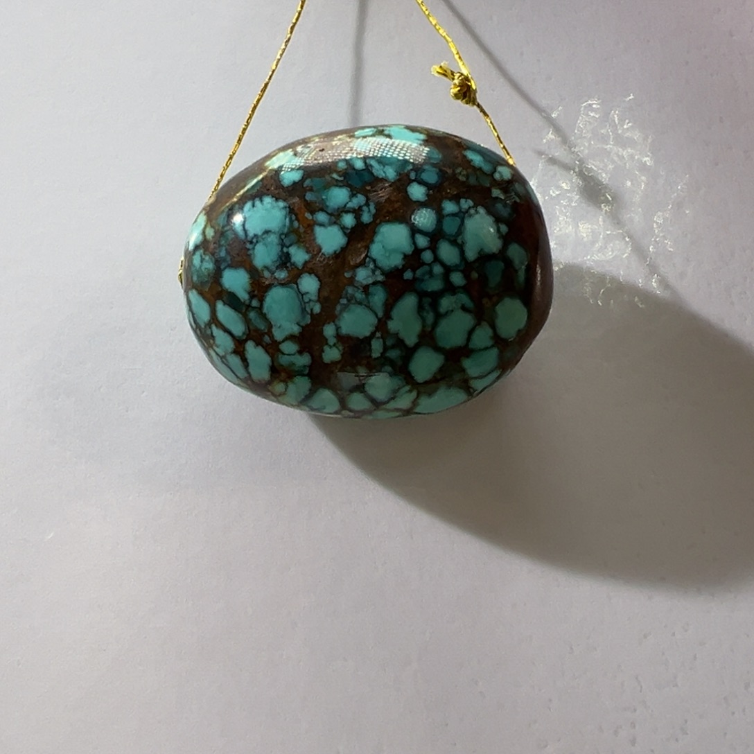 绿松石未镶嵌挂件