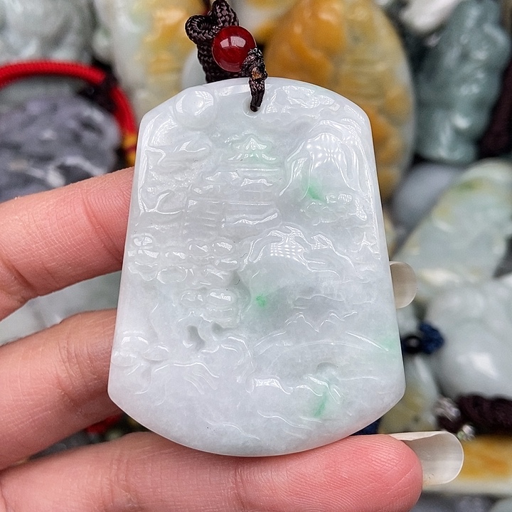 颈饰未镶嵌翡翠翡翠